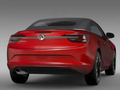 Vauxhall Cascada 2017 3D model