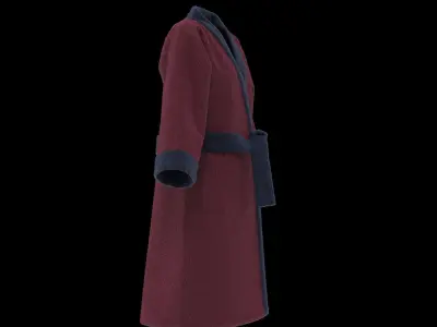 Bathrobe  3D model