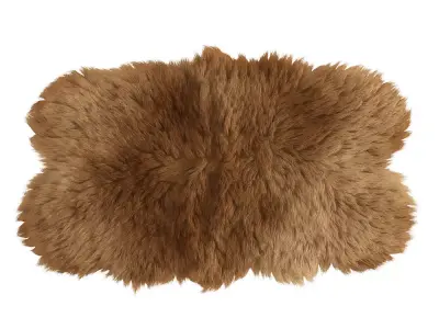 Forsyth Sheepskin Rug 3D model