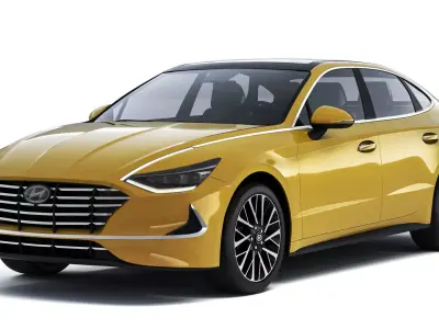 Hyundai Sonata 2020 3D model
