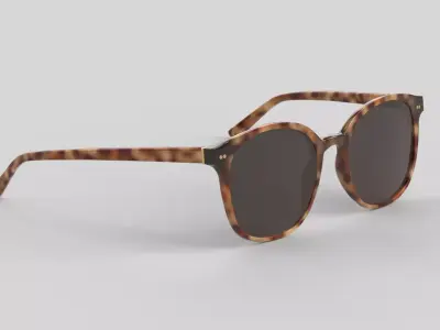 Nairobi Eyewear Glasses Low-poly 3D model