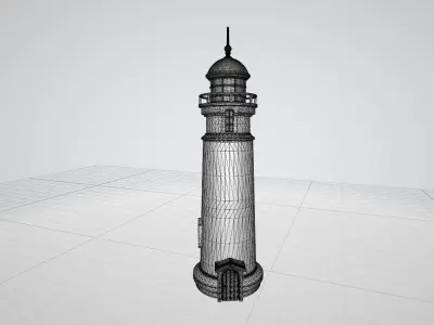 Mayak lighthouse 3D model