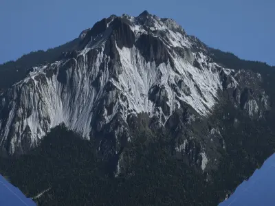 Mountains landscape terrain game engine ready Low-poly LOD Low-poly 3D model