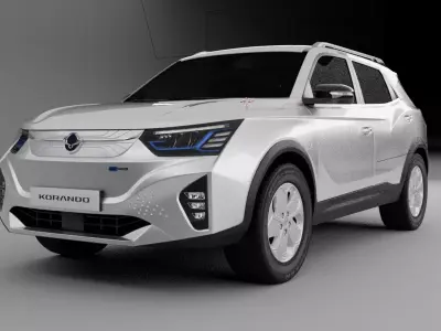 KGM-Ssang Yong-Korando e-Motion 3D model