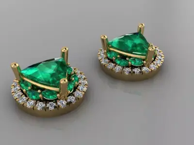 FASION  EARING 3D model