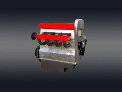 Car Engine 3D model