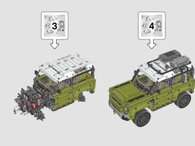 TwindBricks3D - 42110 Land Rover Defender 3D print model