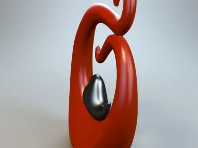 Black Heart m2 P 3D print model