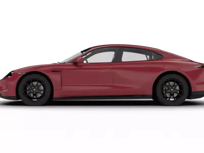 Porsche Taycan GTS 2025 3d model 3D model