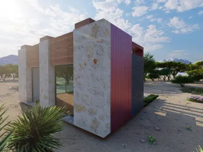 Paviliyon-fairstand 3D model