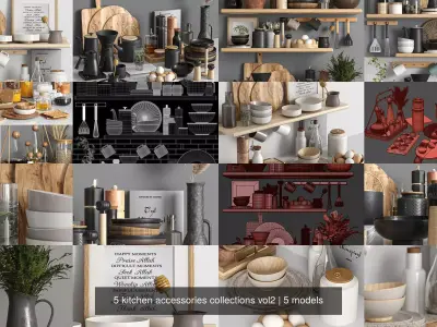5 kitchen accessories collections vol2
