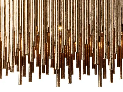 Gathered Glow Chandelier 3D model