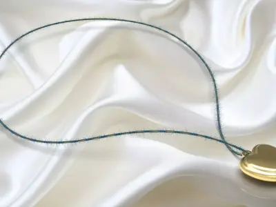 Heart design necklace 3D print model