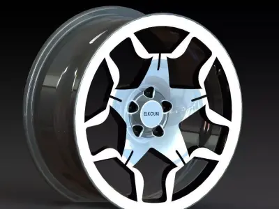 WHEEL Free 3D model