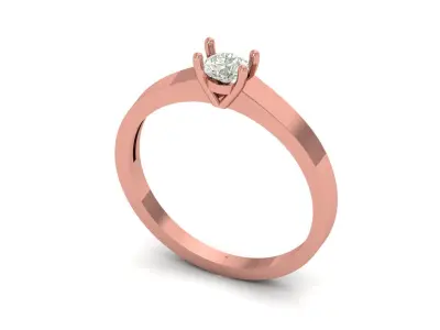 Soliter ring 3D print model buy