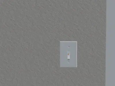 Light Switch Free low-poly 3D model