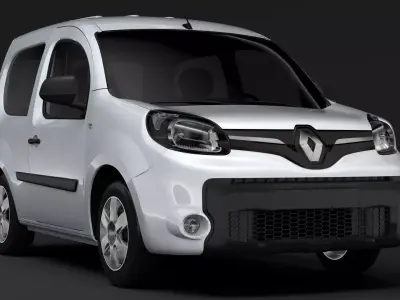 Renault Kangoo Combi L1 2017 3D model