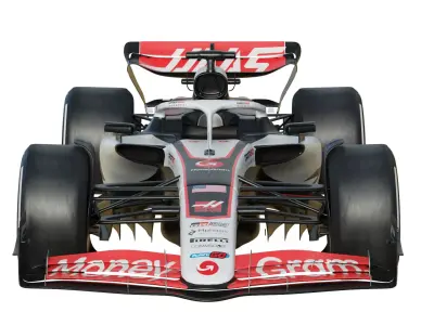 F1 Haas VF-25 2025 3D model