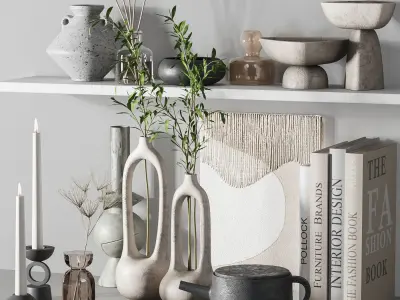 Decorative set014 3D model