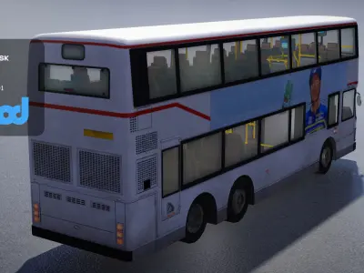 Hk Doubledeck 004 3D model