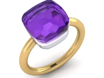 Naked Ring 3D print model