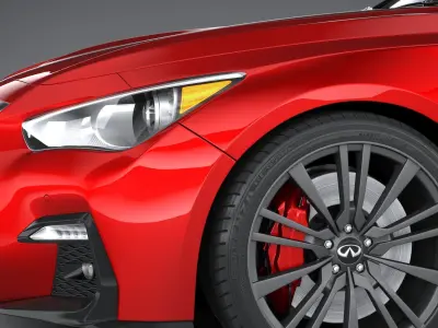 Infiniti Q50 2021 3D model