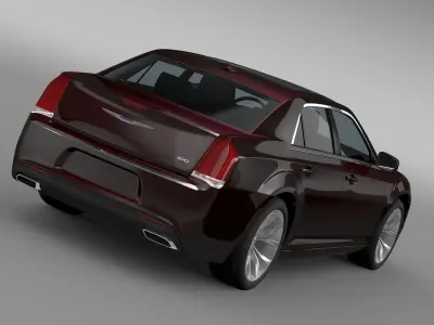Chrysler 300 Limited LX2 2017 3D model