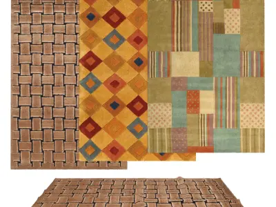 Rugs No 135 Low-poly 3D model