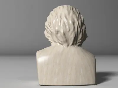 Albert Einstein Bust 3D model