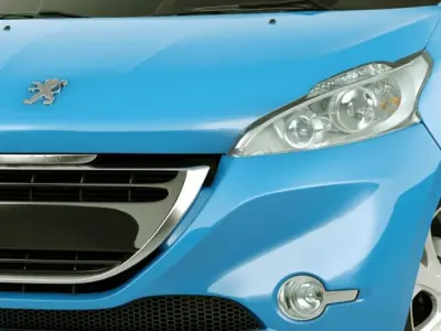 Peugeot 208 3 Door 3D model