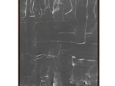 Abstract Painting Frame Set 09 3D model