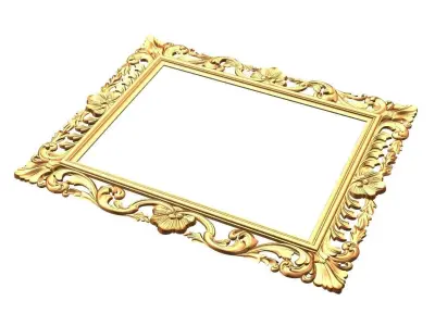 Frame ornament 3D print model get