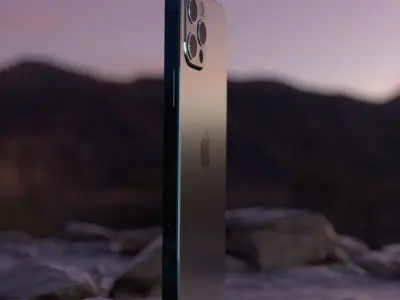 Apple iPhone 12 Pro Max hi-poly Animated for Cinema4D 3D model