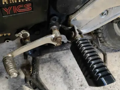 Yamaha XS400 foot rest rubber 3D print model