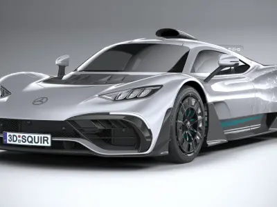 Mercedes-Benz AMG ONE 2023 3D model