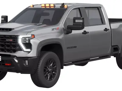 Chevrolet Silverado HD ZR2 2024 3D model