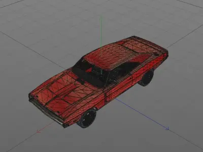 Dodge Charger RT 1970 3D model