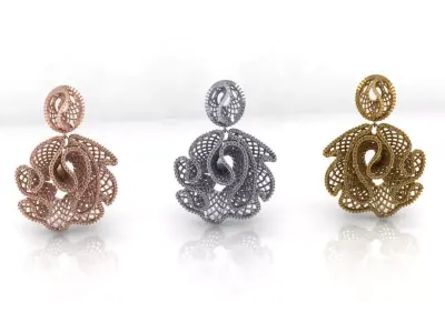 free fusion gold pendant Free 3D print model purchase