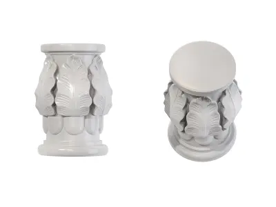 Classic carved 204 3D model