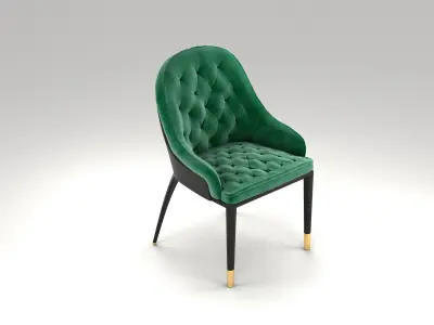 Charla Dining Chair - Luxxu style 3D model