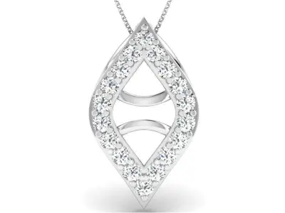 Women Pendant 3DM STL OBJ FBX Render Details 3D print model