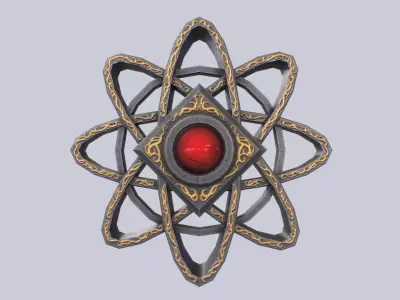 Pendant Low-poly 3D model buy