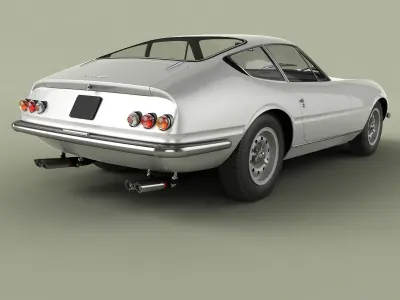 Ferrari 365 GTB-4 Daytona Prototype 3D model