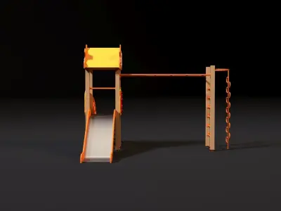 Children playground 3D model