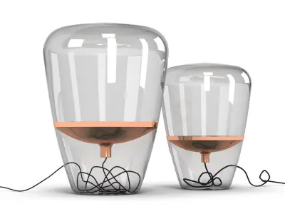 Brokis Kupfer Lamp Set 3D model