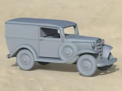 opel p4 3D print model