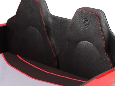 Cilek Gts car bed 3D model