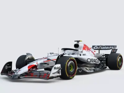 F1 Redbull RB21 livery GP Japon season 2025 3D model