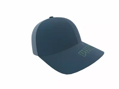 Baseball Cap 3D model 7
