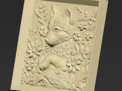 Wolf Cub A135 3D print model